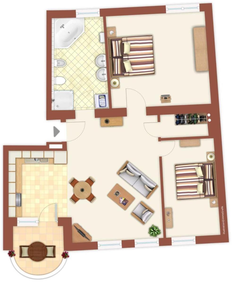 Haus Drei Schwestern, Traumblick Apartment